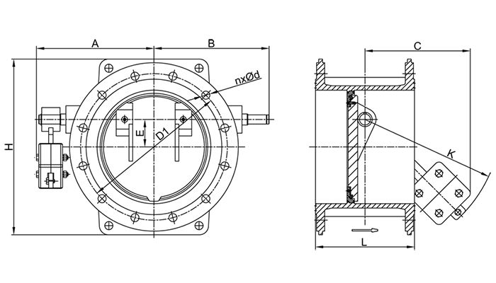 Отличительные характеристики двухэксцентрикового и трехэксцентрикового поворотного затвора
