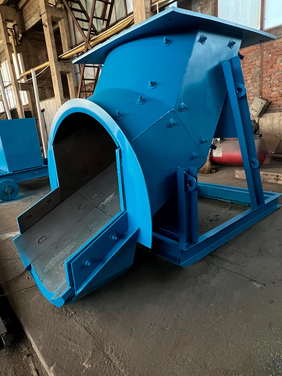 Производство нестандартного оборудования - лотков питателя мельницы для ГОК Алроса